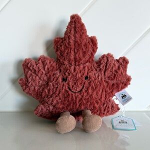 Jellycat amuseables maple leaf